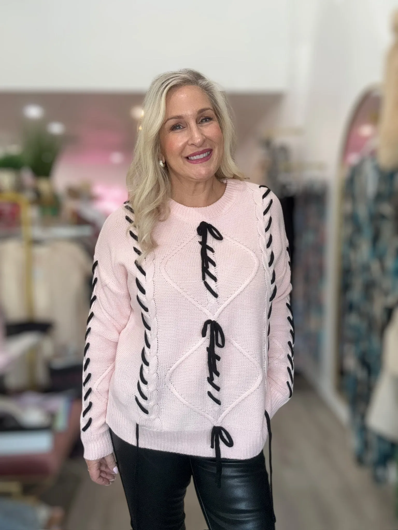 The Ballerina Bow Sweater