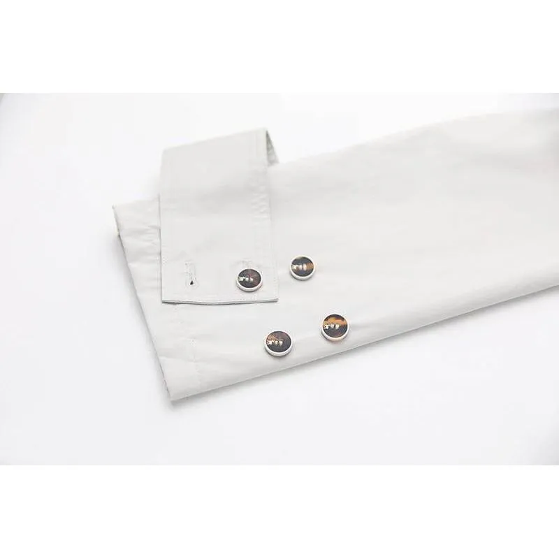 The Daisy Long Sleeve Spliced Trenchcoat
