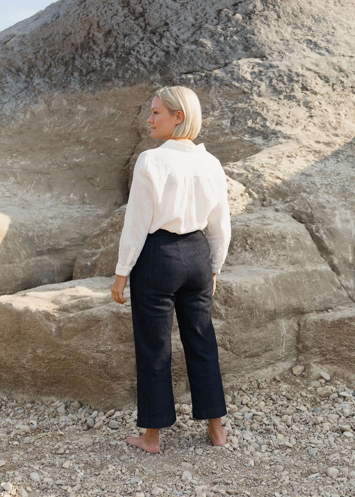 The Kara Pant in Denim