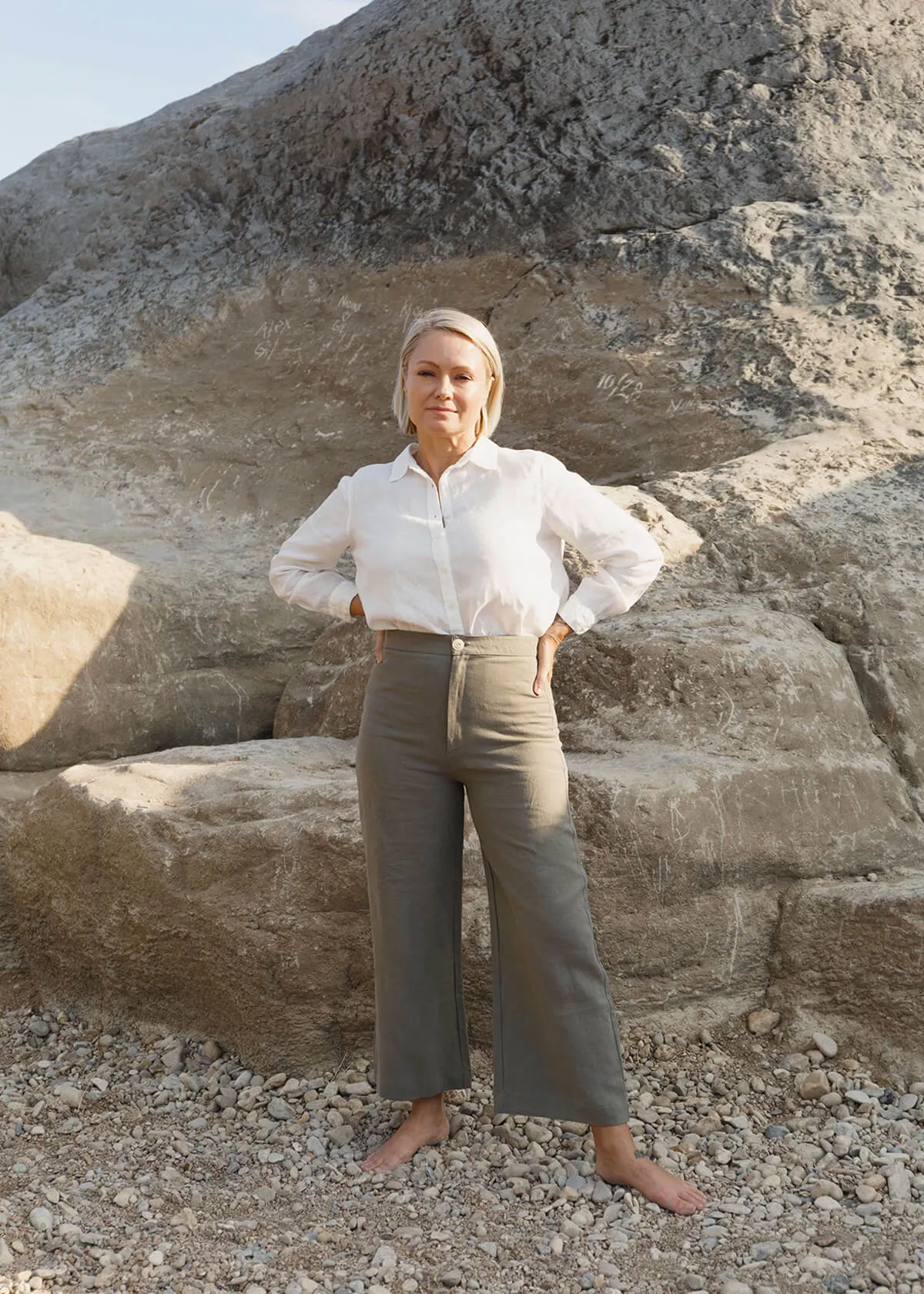 The Kara Pant in Denim