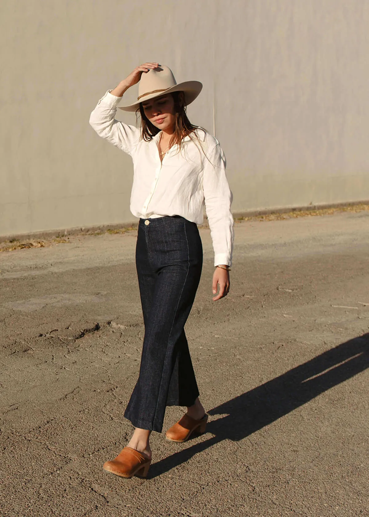 The Kara Pant in Denim