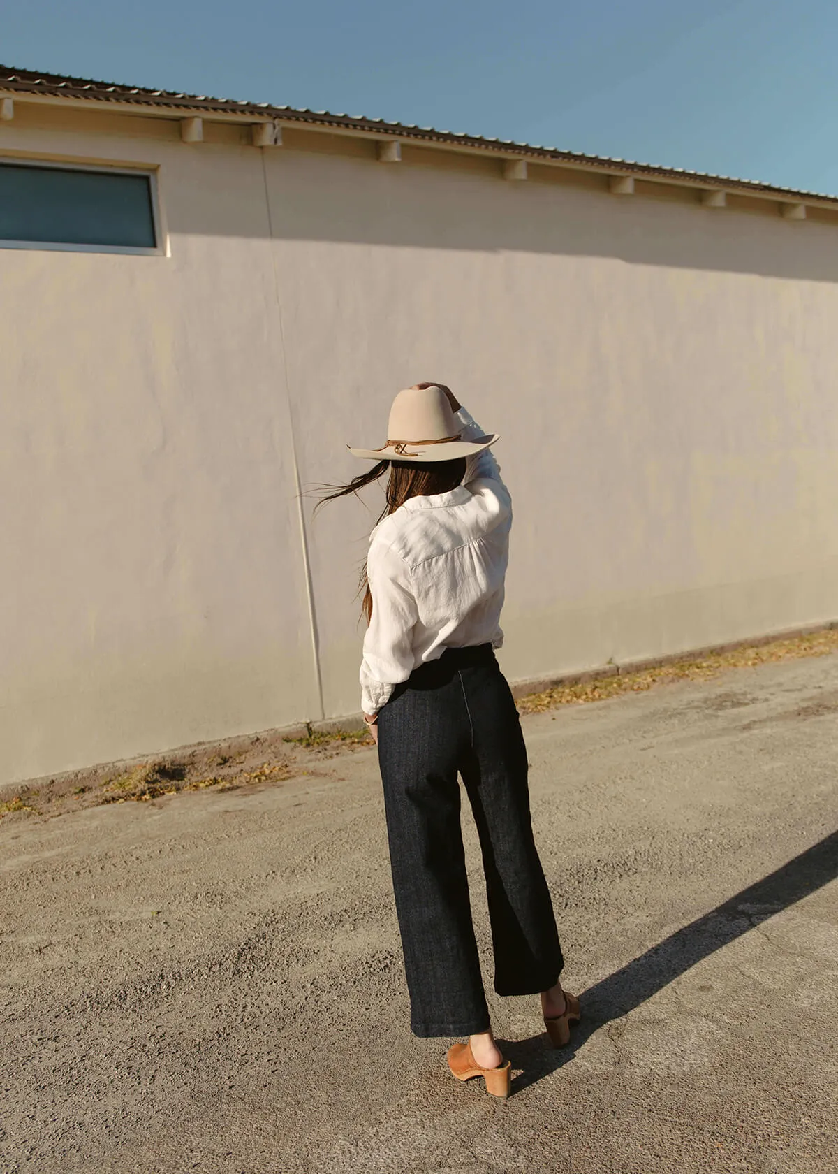 The Kara Pant in Denim