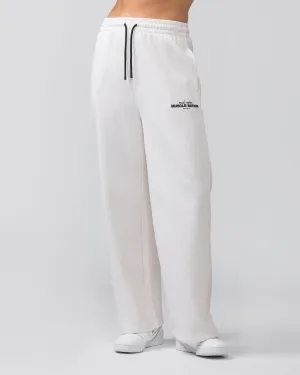 Timeless Wide Leg Trackies - Dew Marl
