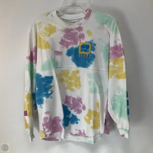 Top Long Sleeve By Disney Store In Tie Dye Print, Size: S