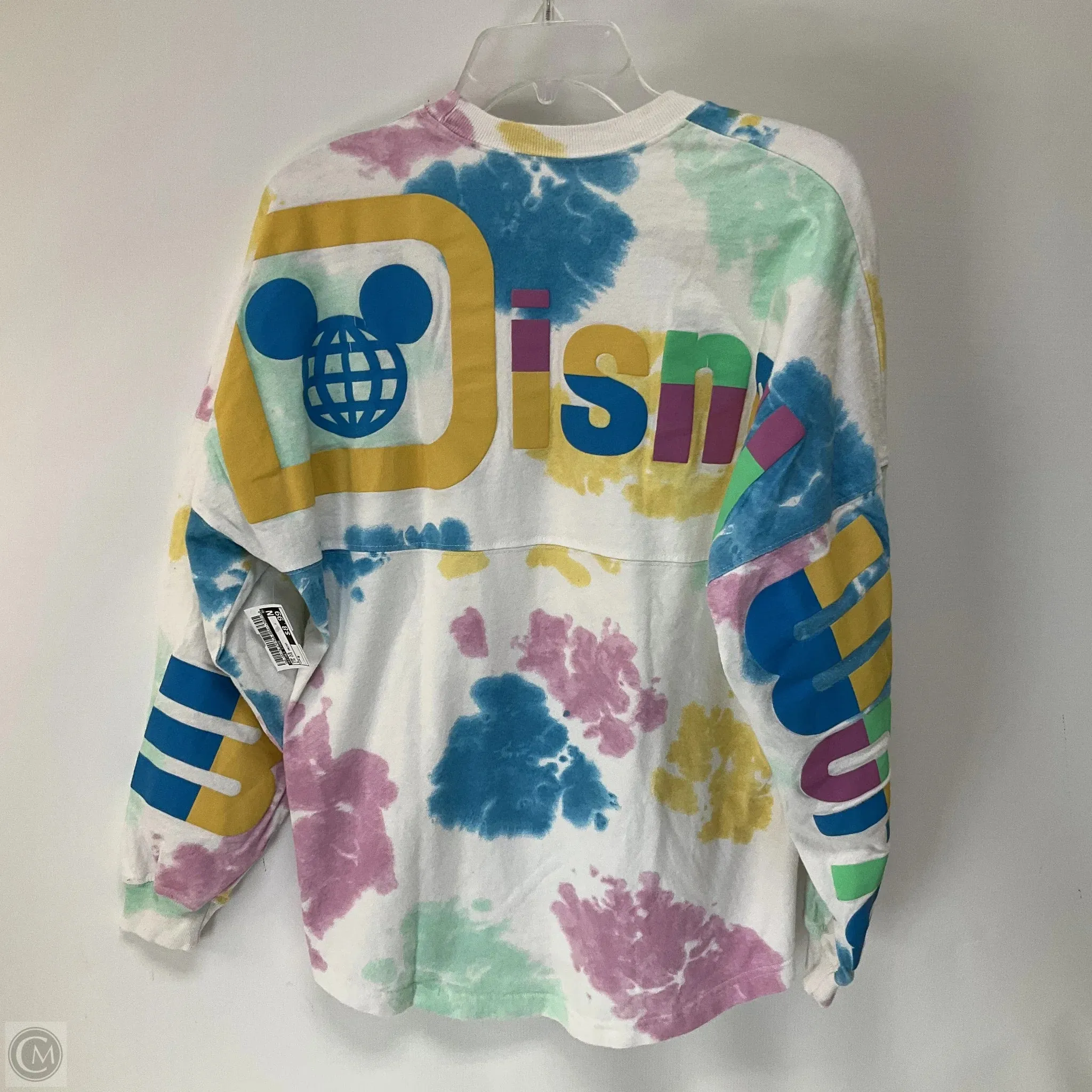 Top Long Sleeve By Disney Store In Tie Dye Print, Size: S