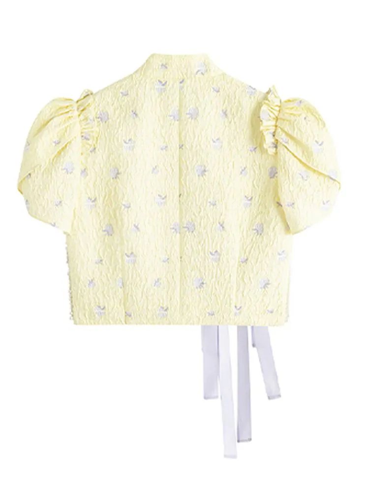 Traditional Chinese Bow Tie Top