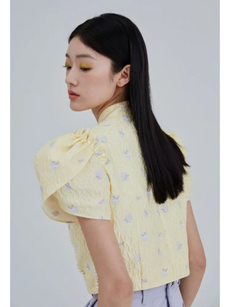 Traditional Chinese Bow Tie Top