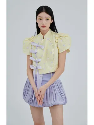 Traditional Chinese Bow Tie Top