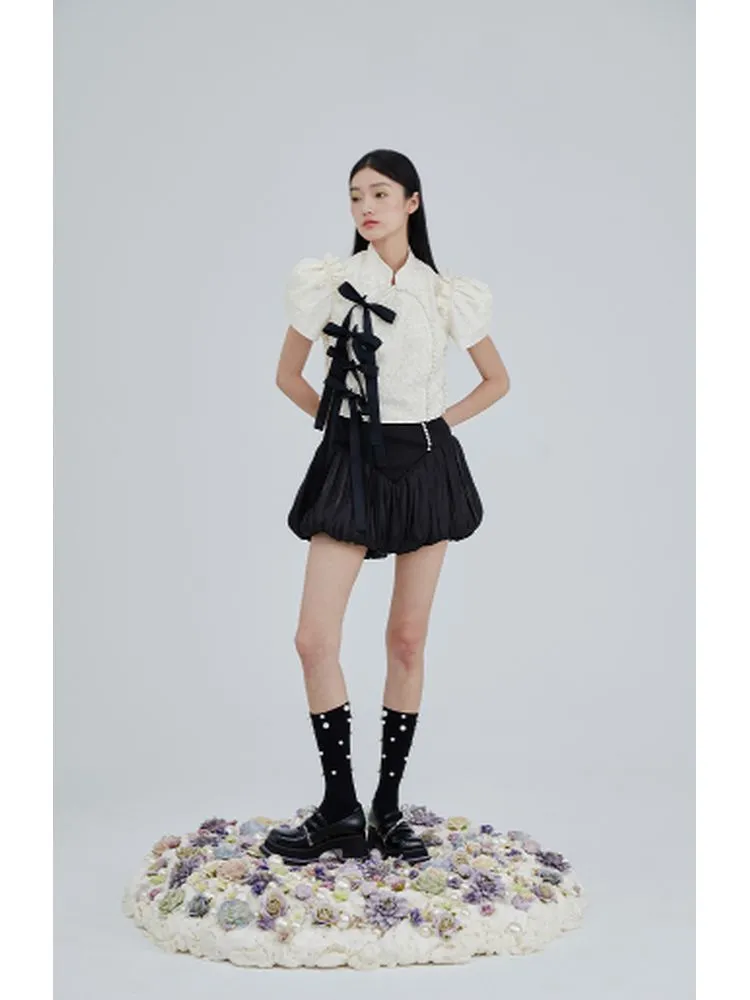 Traditional Chinese Bow Tie Top