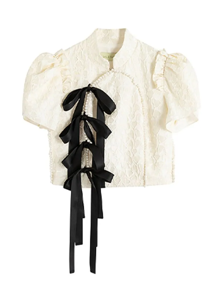 Traditional Chinese Bow Tie Top