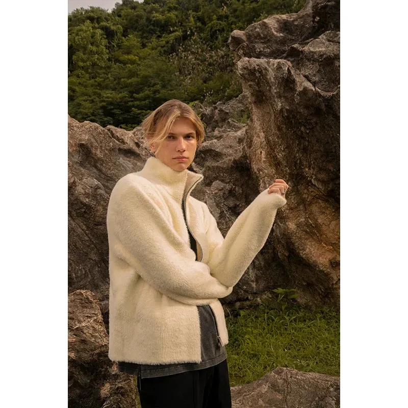 Ultra-Soft High Collar Jacket
