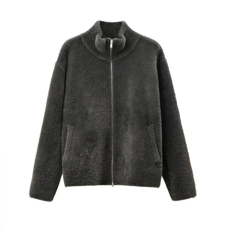 Ultra-Soft High Collar Jacket
