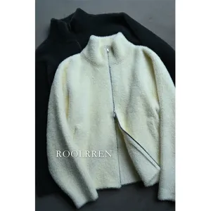 Ultra-Soft High Collar Jacket