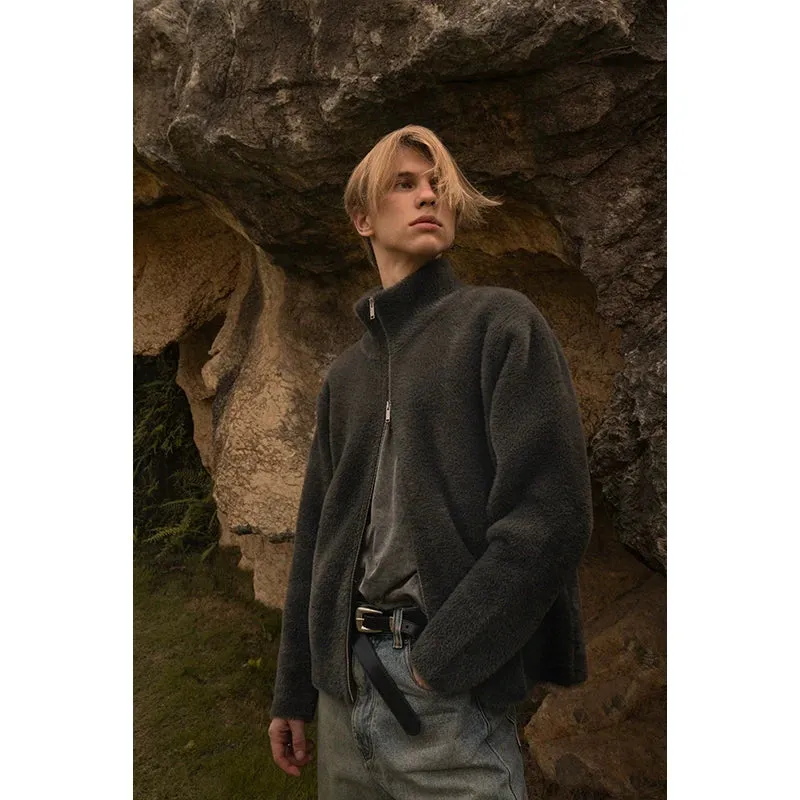 Ultra-Soft High Collar Jacket