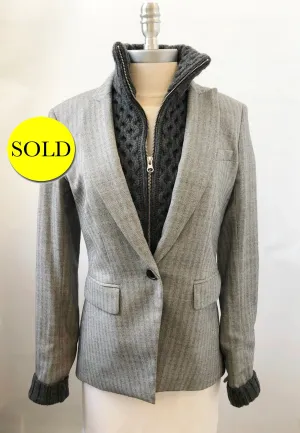 Veronica Beard Sweater Blazer Size 4