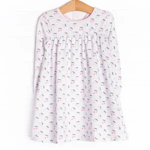 Very Cherry Dress, Pink