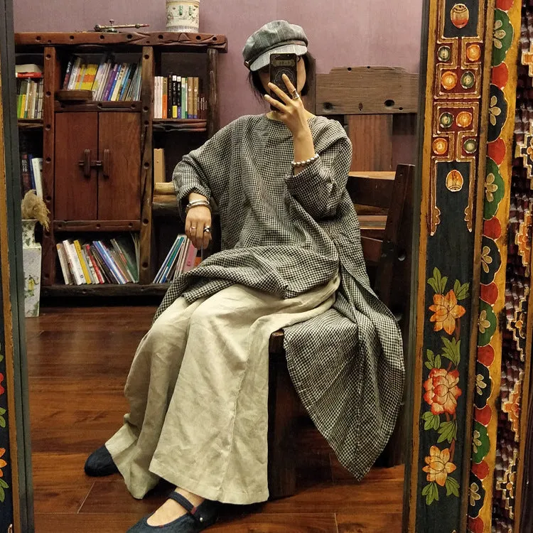 Vintage Ekose Tunic - Dress