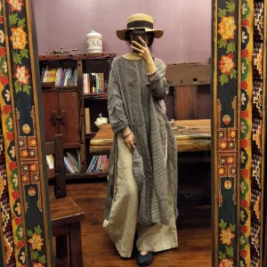Vintage Ekose Tunic - Dress