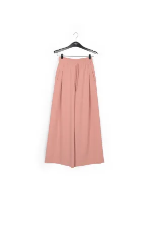 Vintage pink wide-leg pants