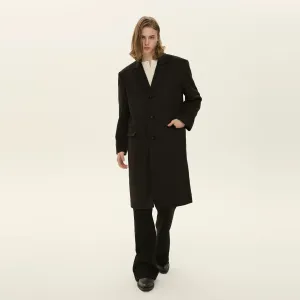 Vintage Wool Blend Overcoat