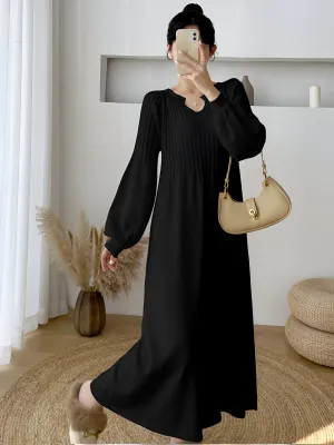 Waltraud | Comfortable & stylish knit dress in plus-size