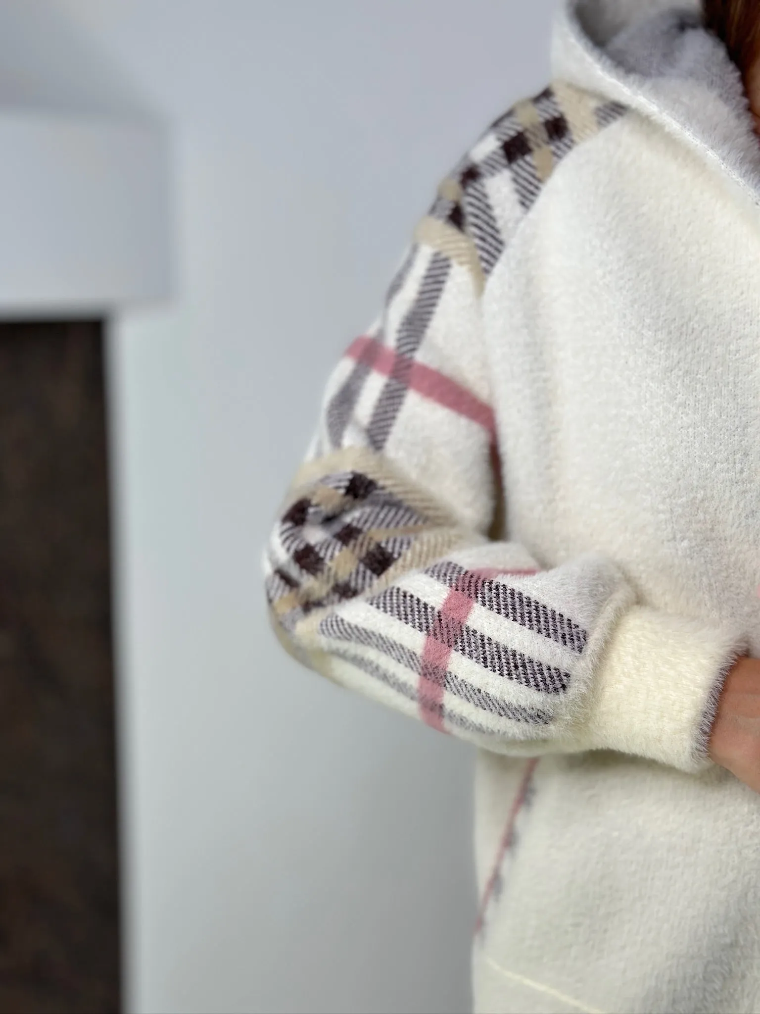 White Alpaca coat