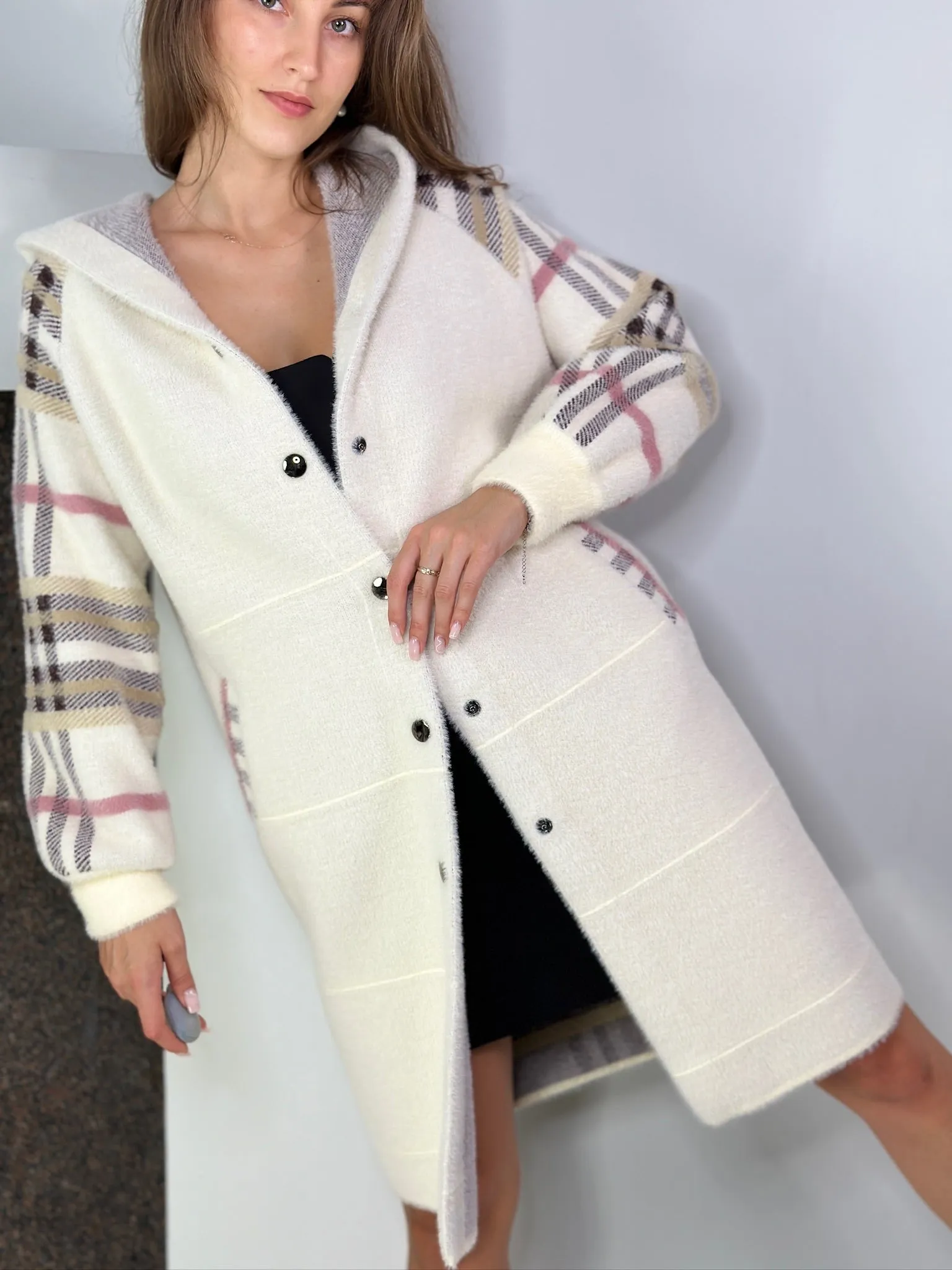 White Alpaca coat