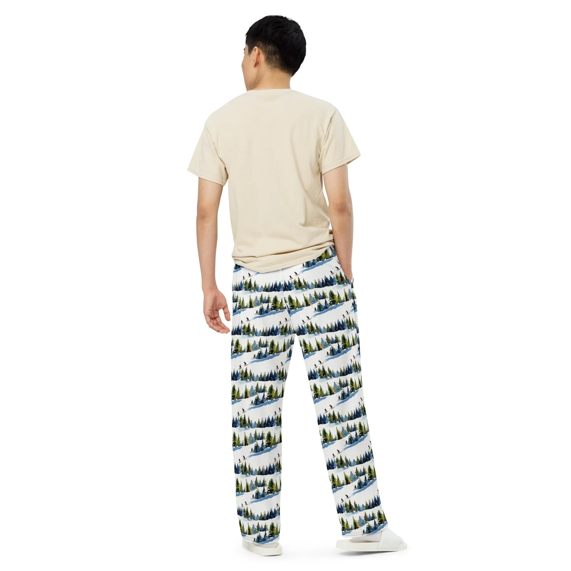 Wide-Leg Pants - Arctic Escape