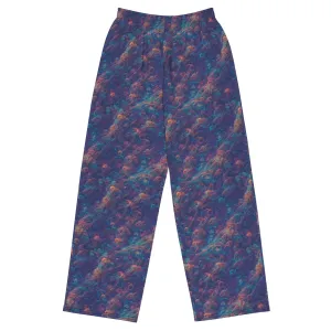 Wide-leg Pants - Galactic Tangle