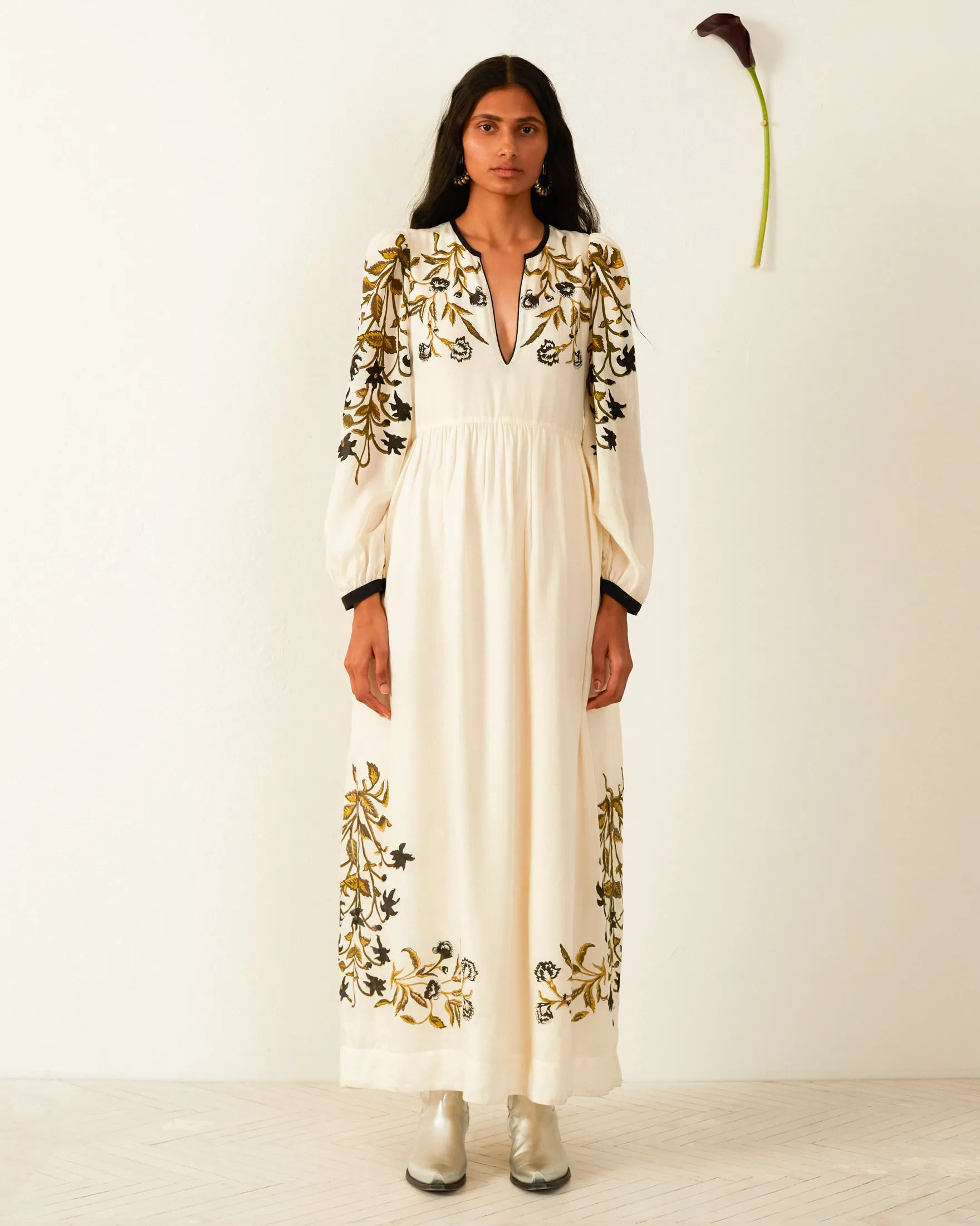 Winifred Olive Lily Valley Dress