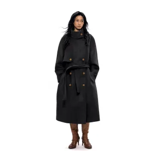 Winter Wool Blend Long Coat