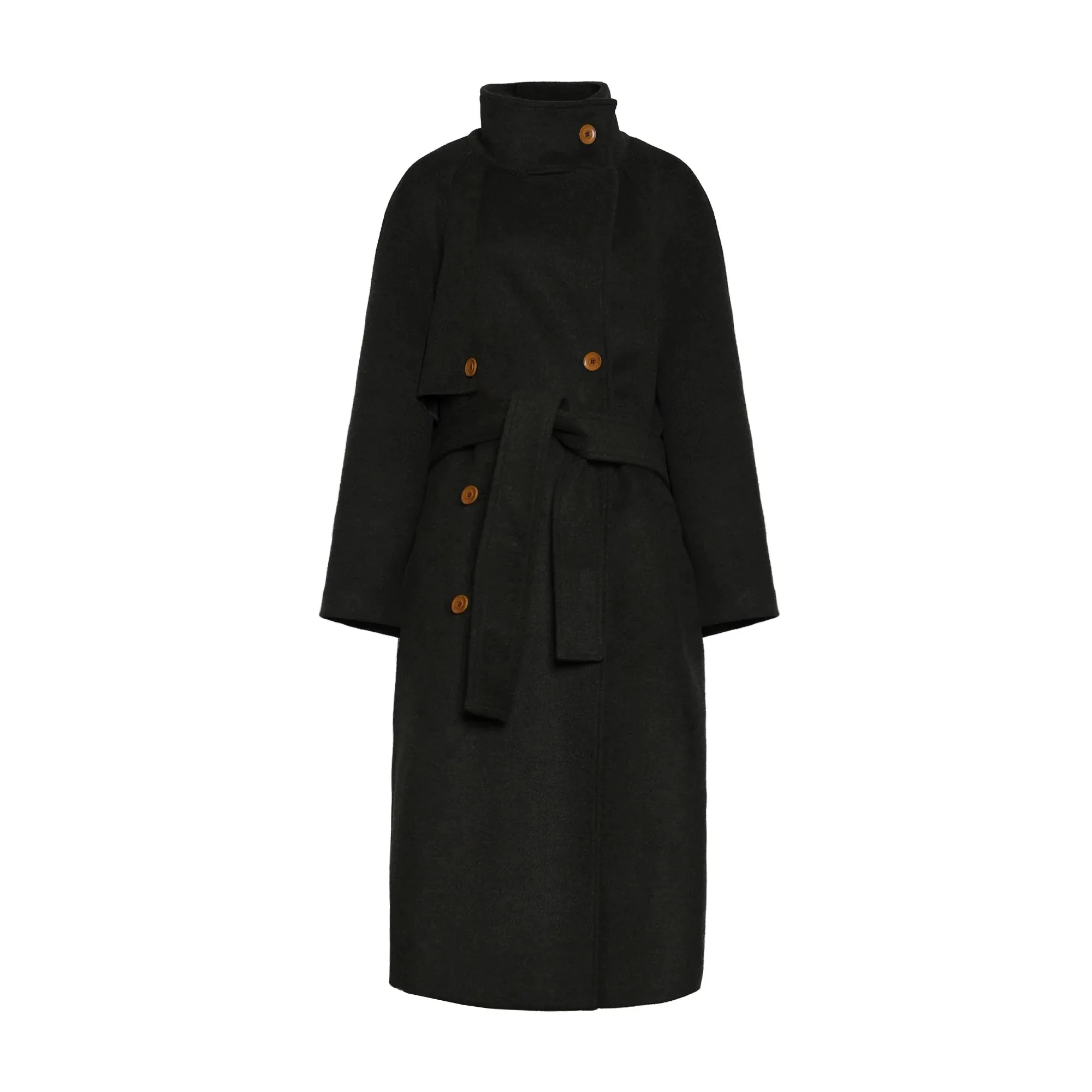 Winter Wool Blend Long Coat