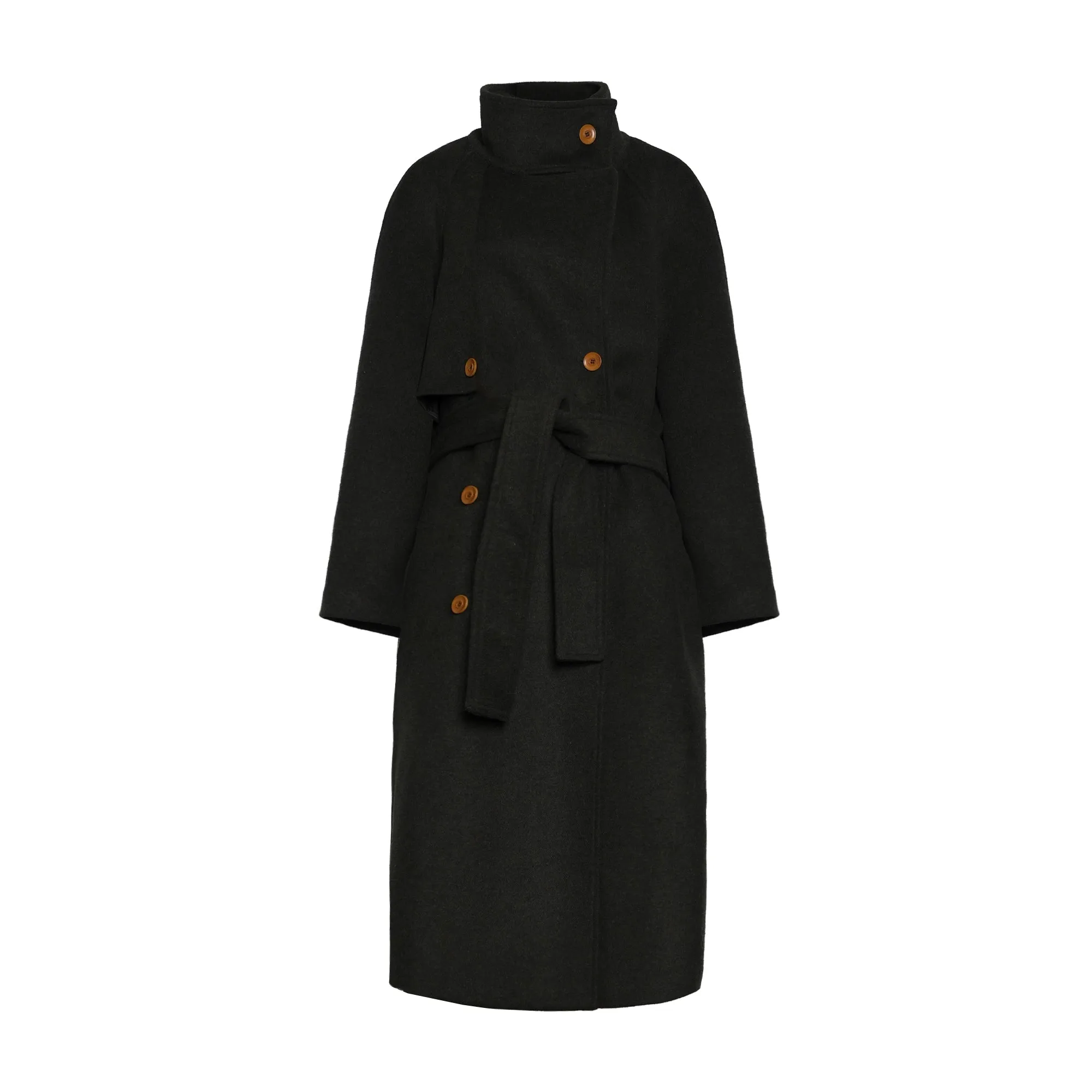 Winter Wool Blend Long Coat