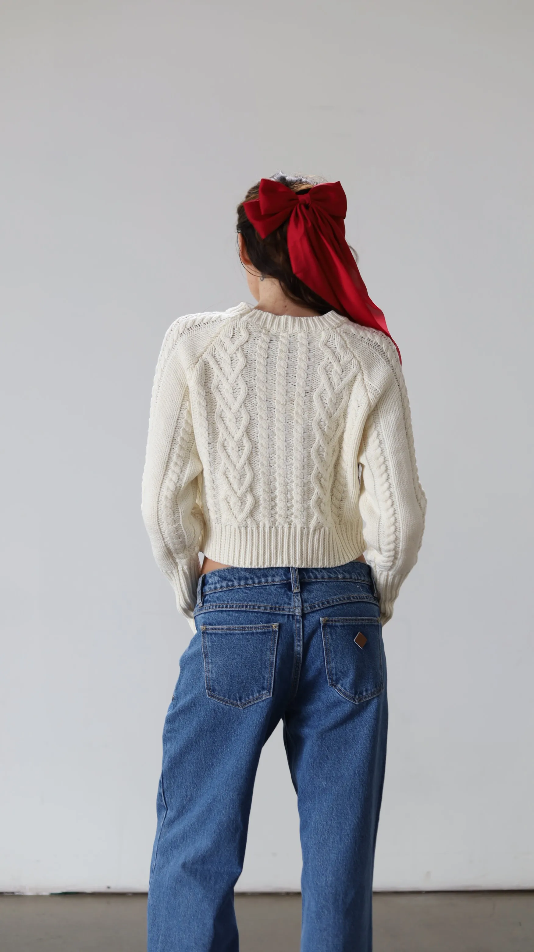 With Love Crop Sweater - FINAL SALE