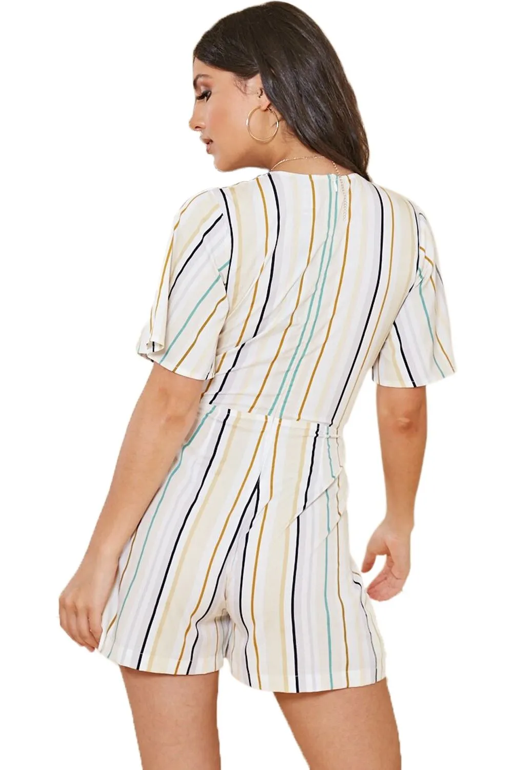 Women Front Bow Mini Dress - UK 6