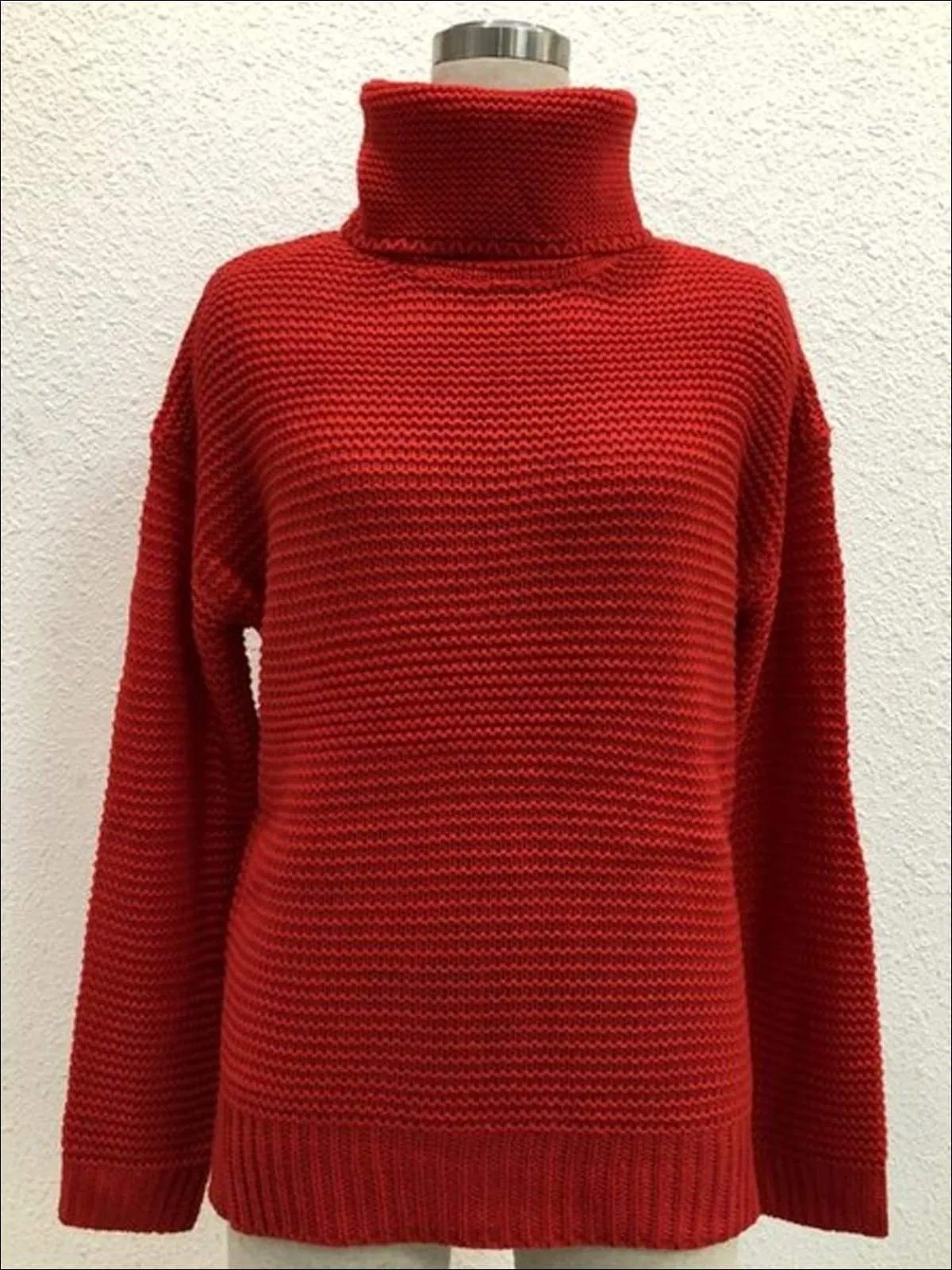 Women's Winter Knit Pullover Sweater