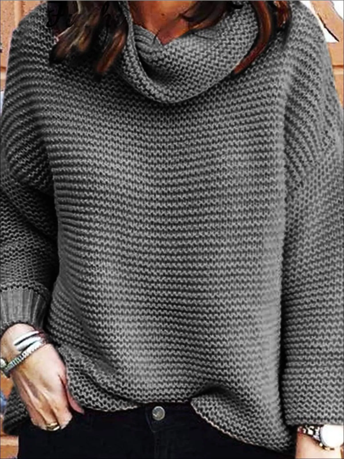 Women's Winter Knit Pullover Sweater