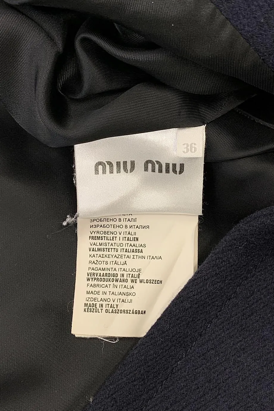 [WW19299] Miu Miu | Coat