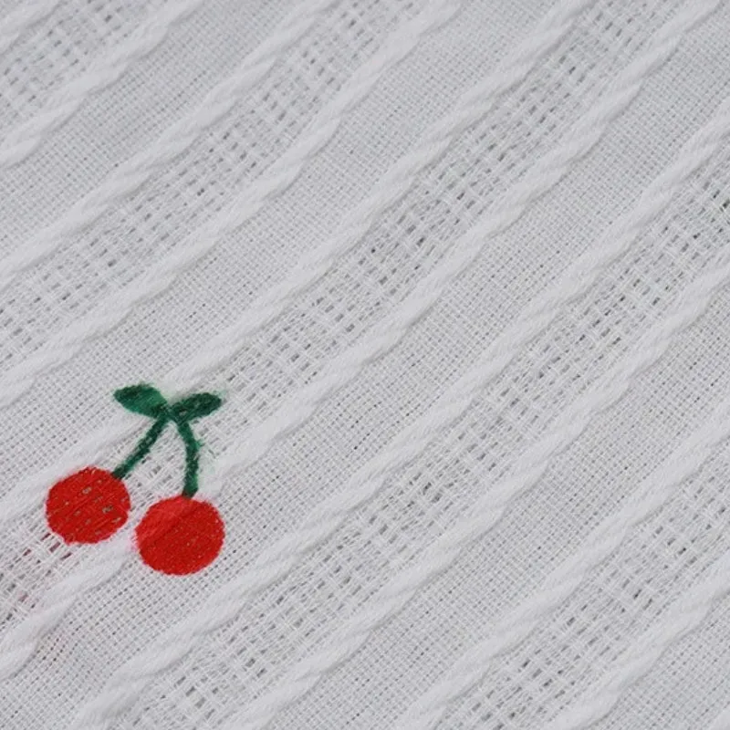 Y2K Cherry Halter Neck Top