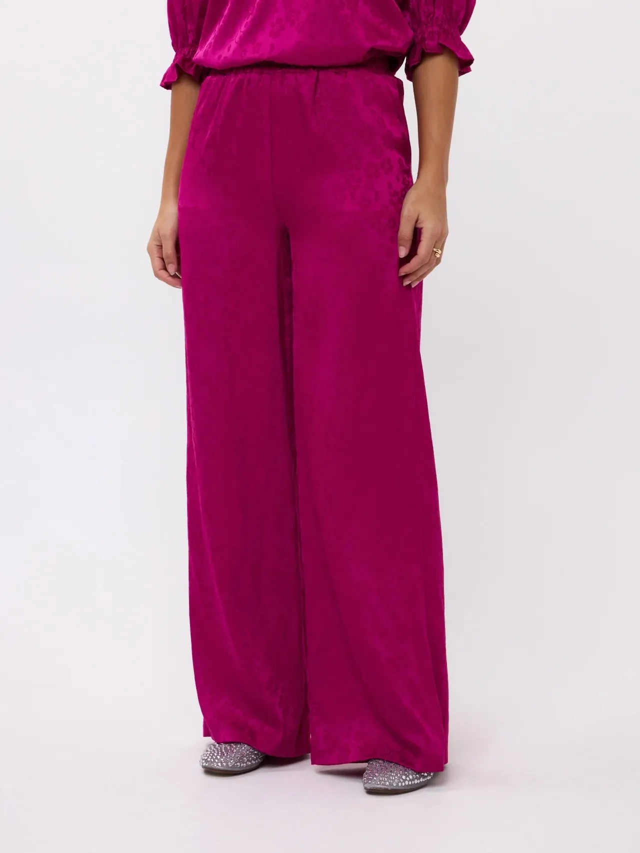 Ydence Pants Robin fuchsia purple