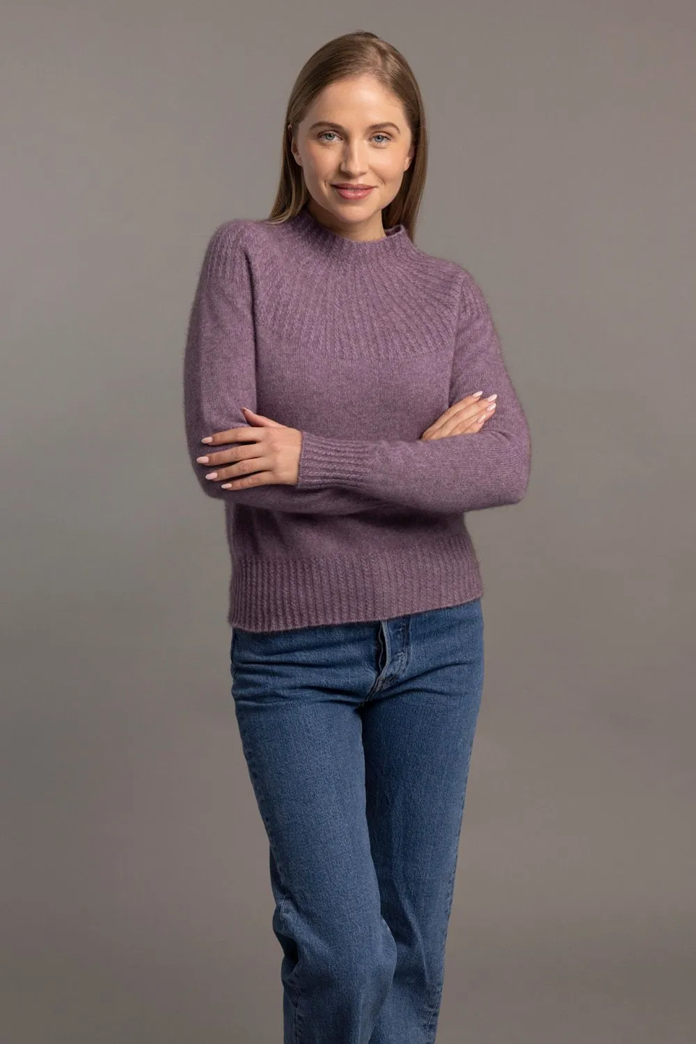 YOLK NECK CABLE JERSEY