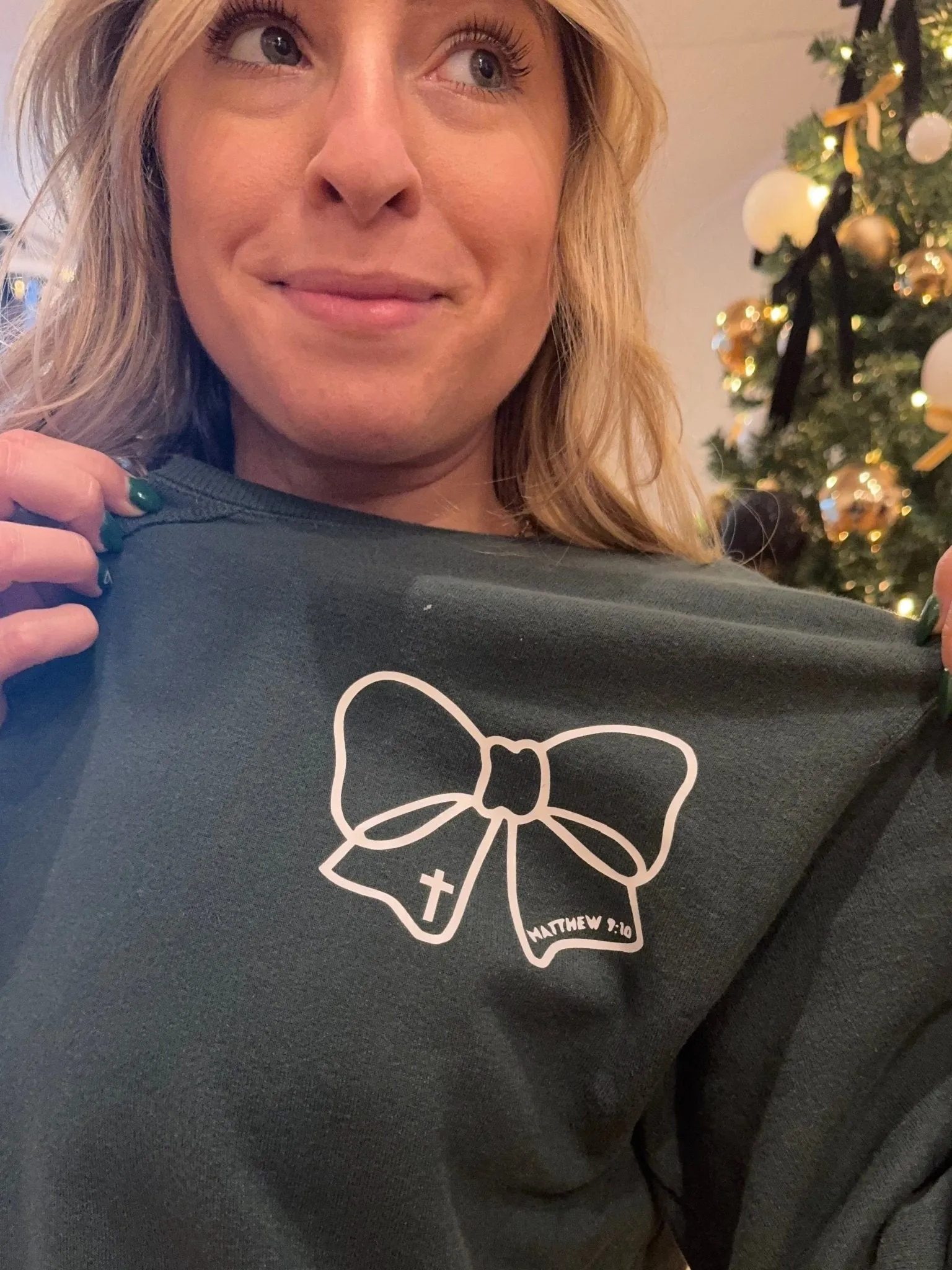 You Can Sit With Us Bow Edition Sweatshirt