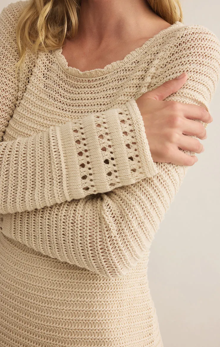 Z Supply Calabria Crochet Mini Dress