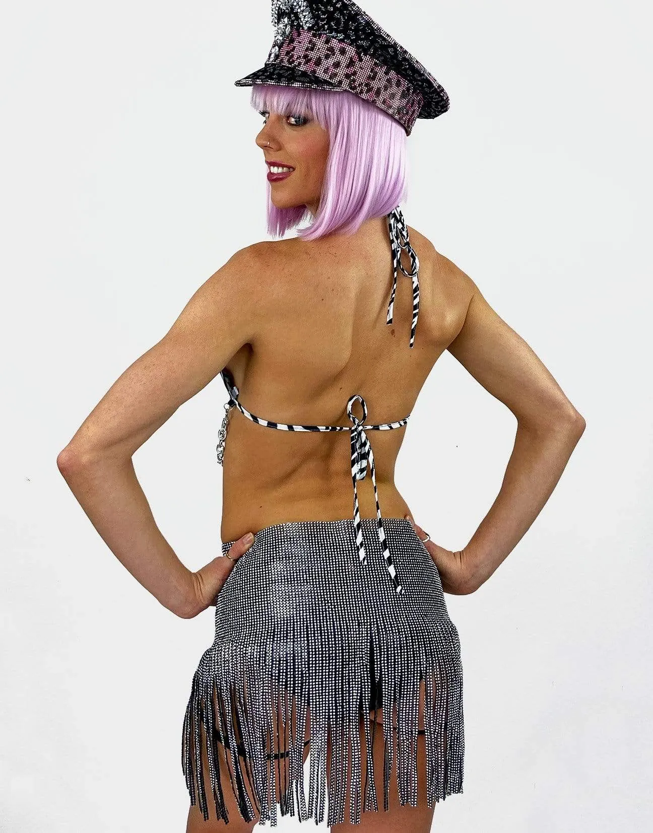 Zebra Chain Bra