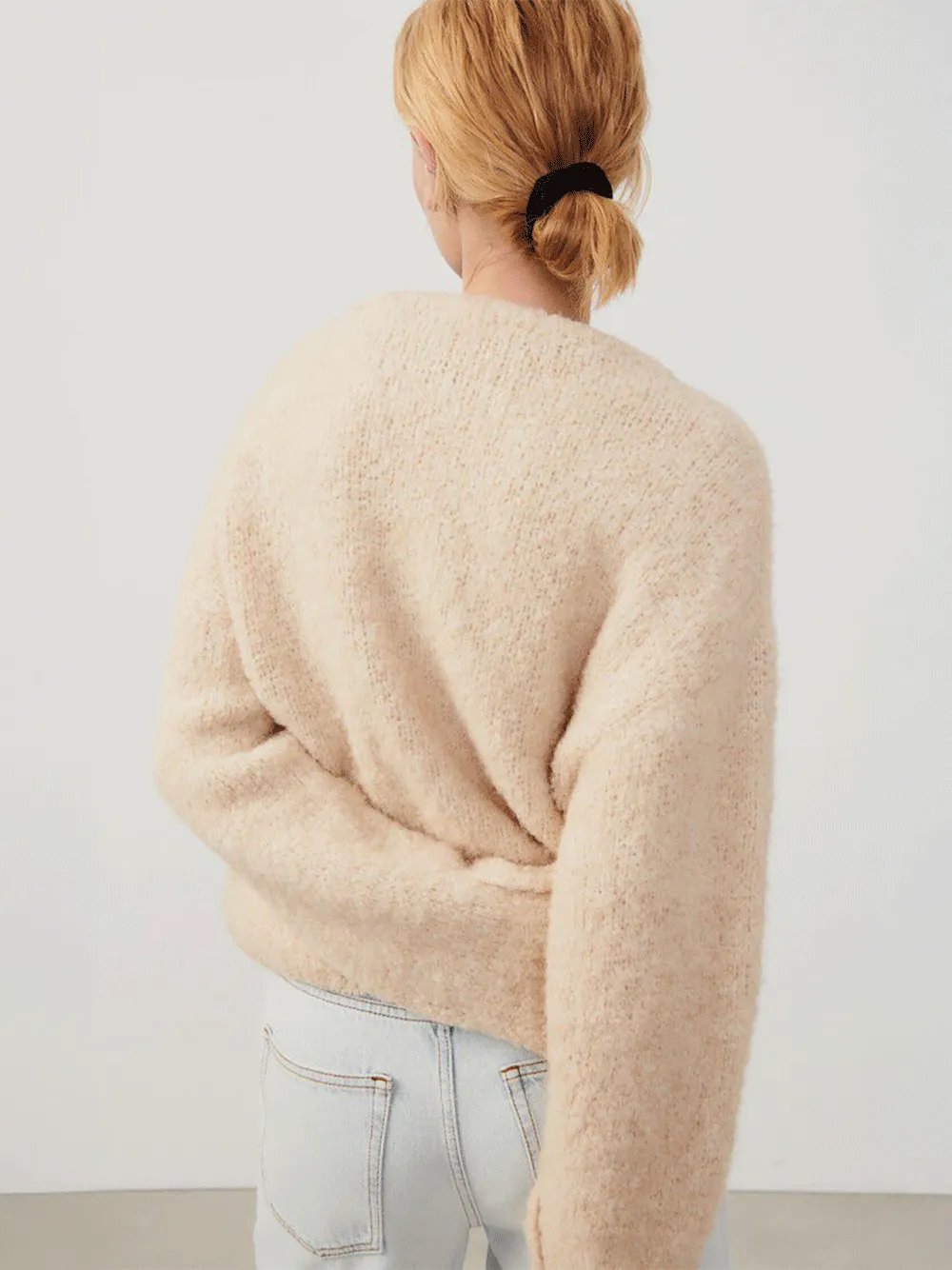 Zolly Sweater - BEIGE MELANGE