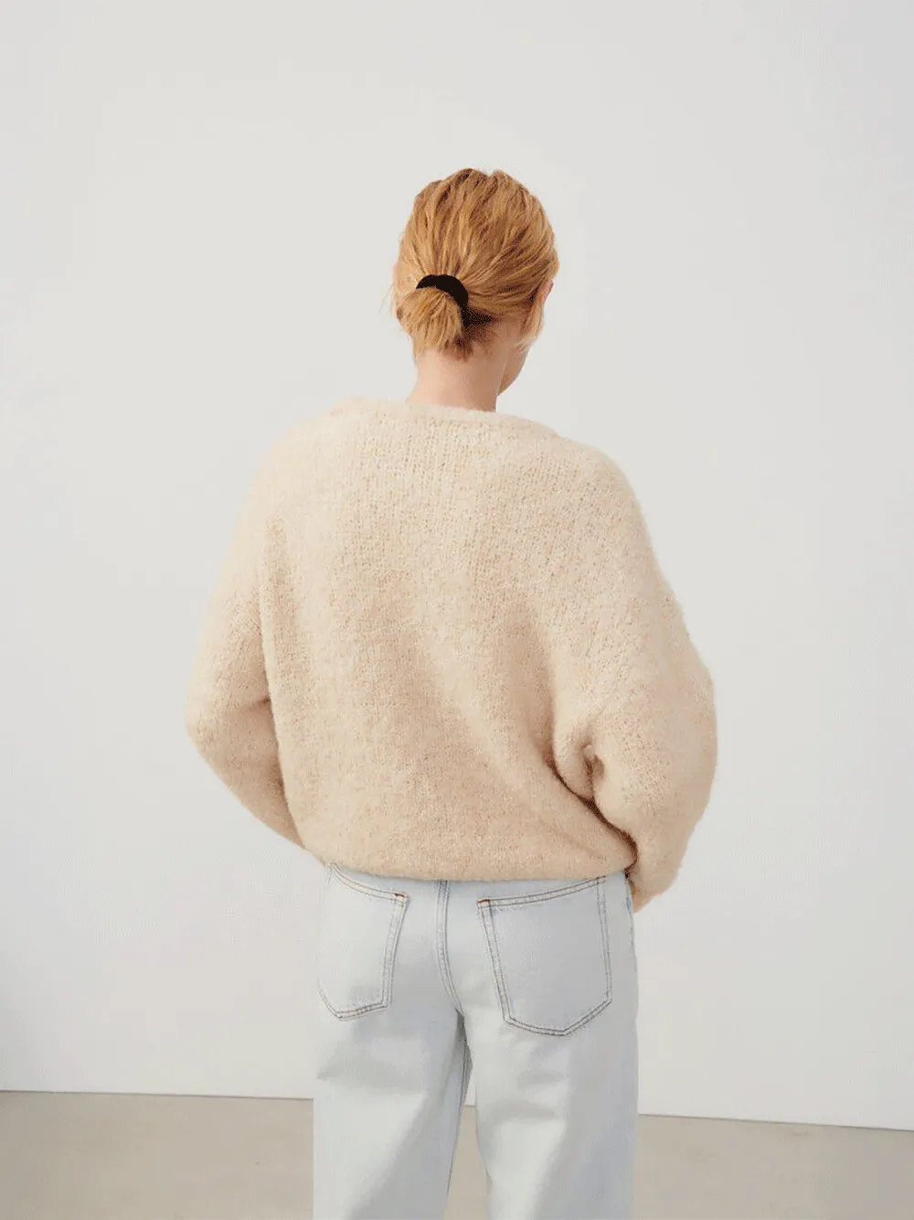 Zolly Sweater - BEIGE MELANGE